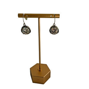 Noa Zuman Sterling Silver 925 Cubic Zirconia Drop Earrings Statement but Classic